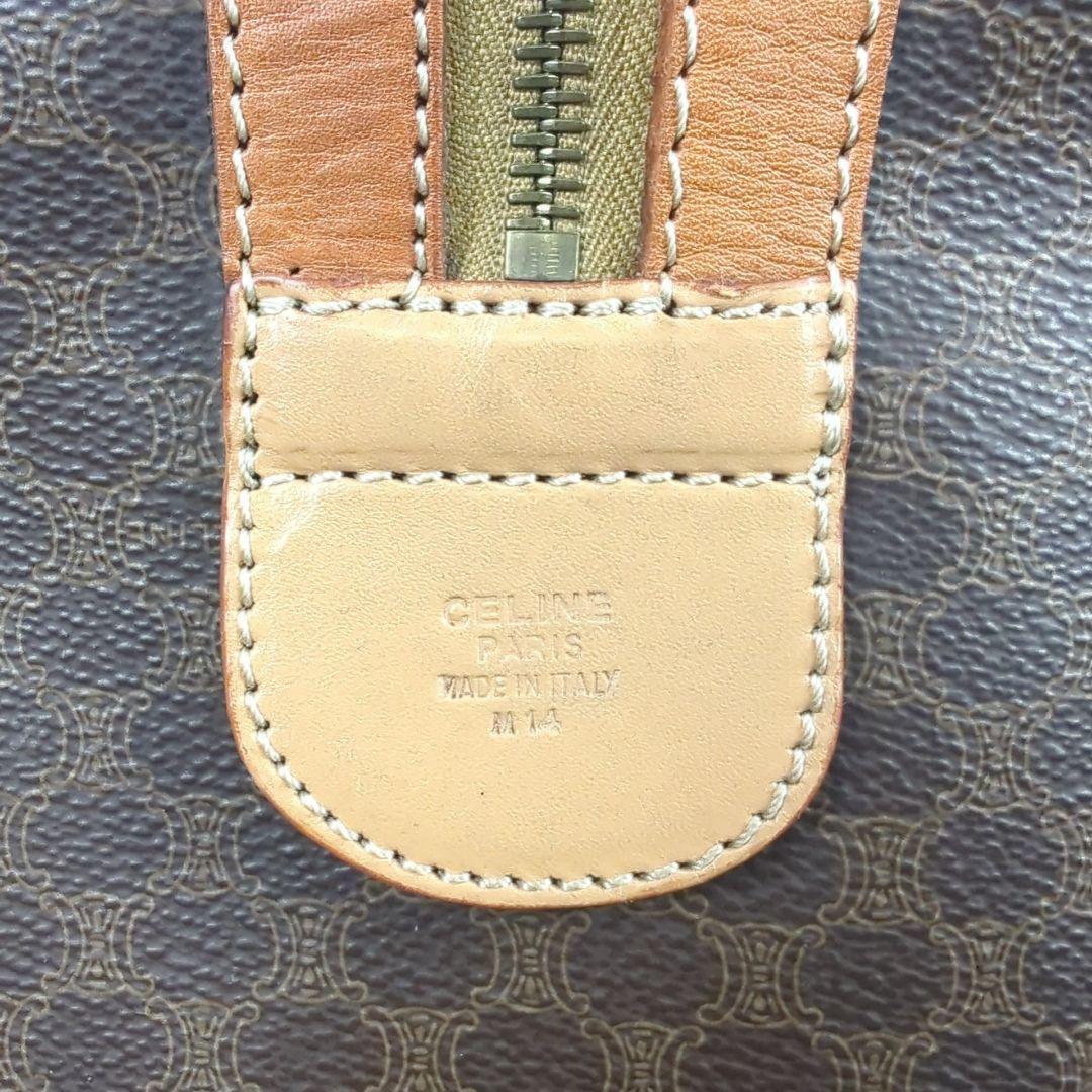 CELINE セリーヌ マカダム ボストンバッグ 旅行カバン 大容量