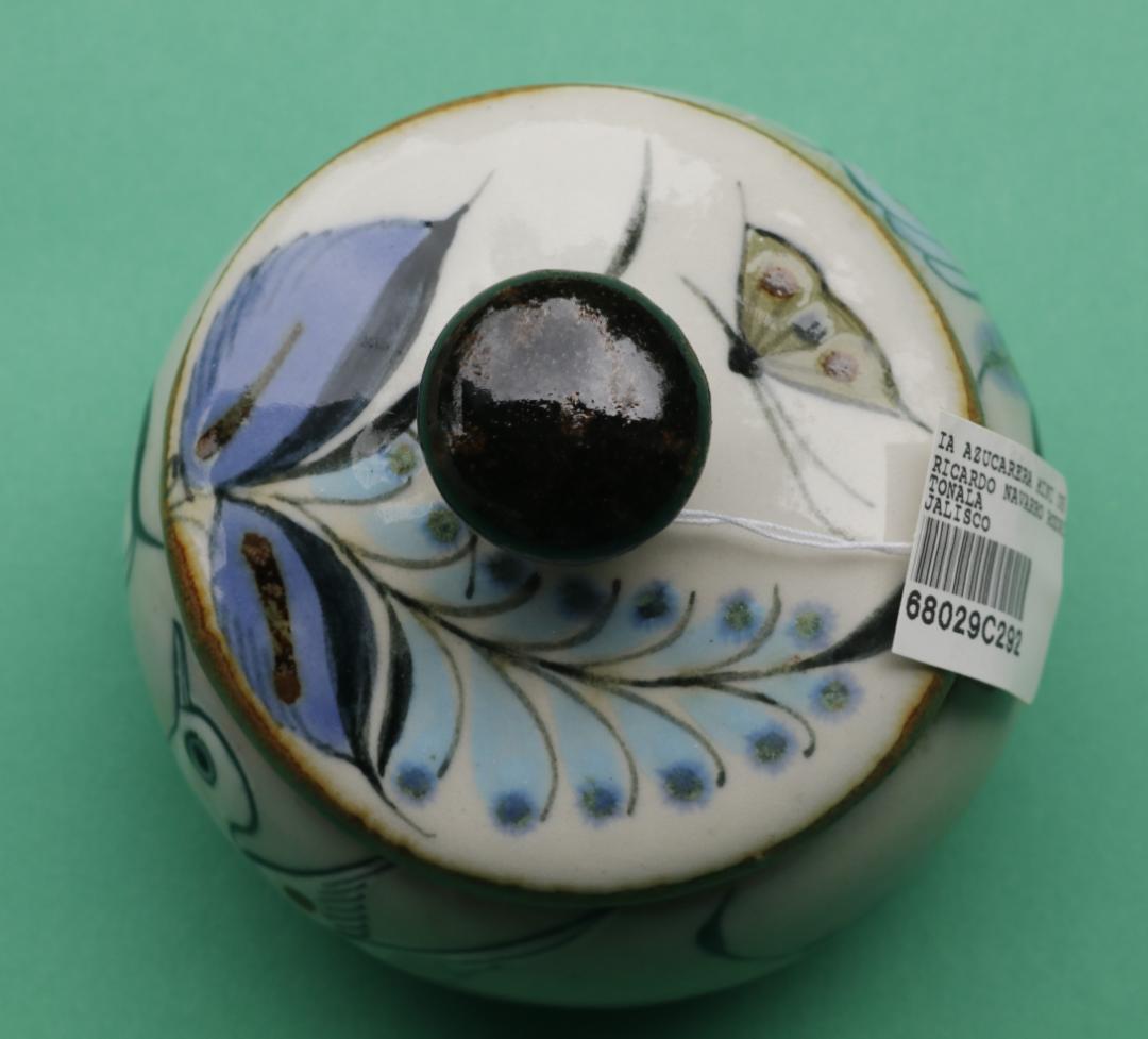 トナラ焼き　メキシコ　陶器　シュガーボット　値下げ