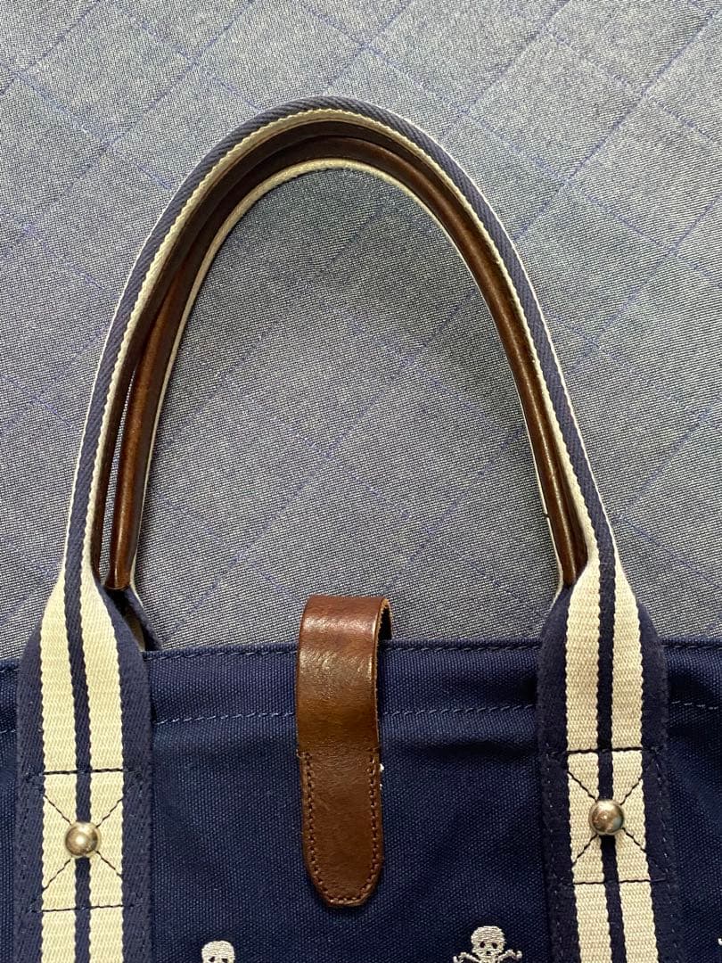 ラルフローレンラグビー トートバッグ　ネイビー