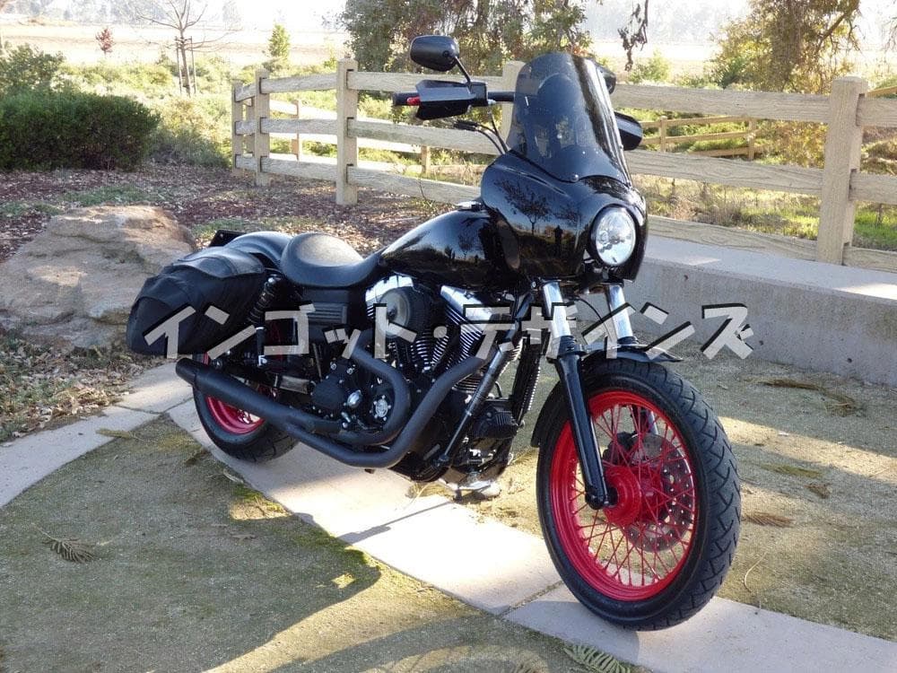 関連動画複数有り ハーレー T-SPORT フェアリング カウル ダイナ FXD