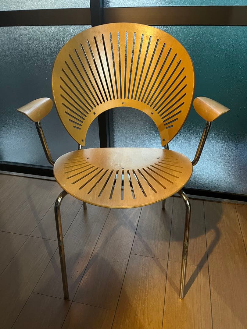 北欧　ビンテージ　デンマーク製　フレデリシア トリニダードチェア アーム付き②