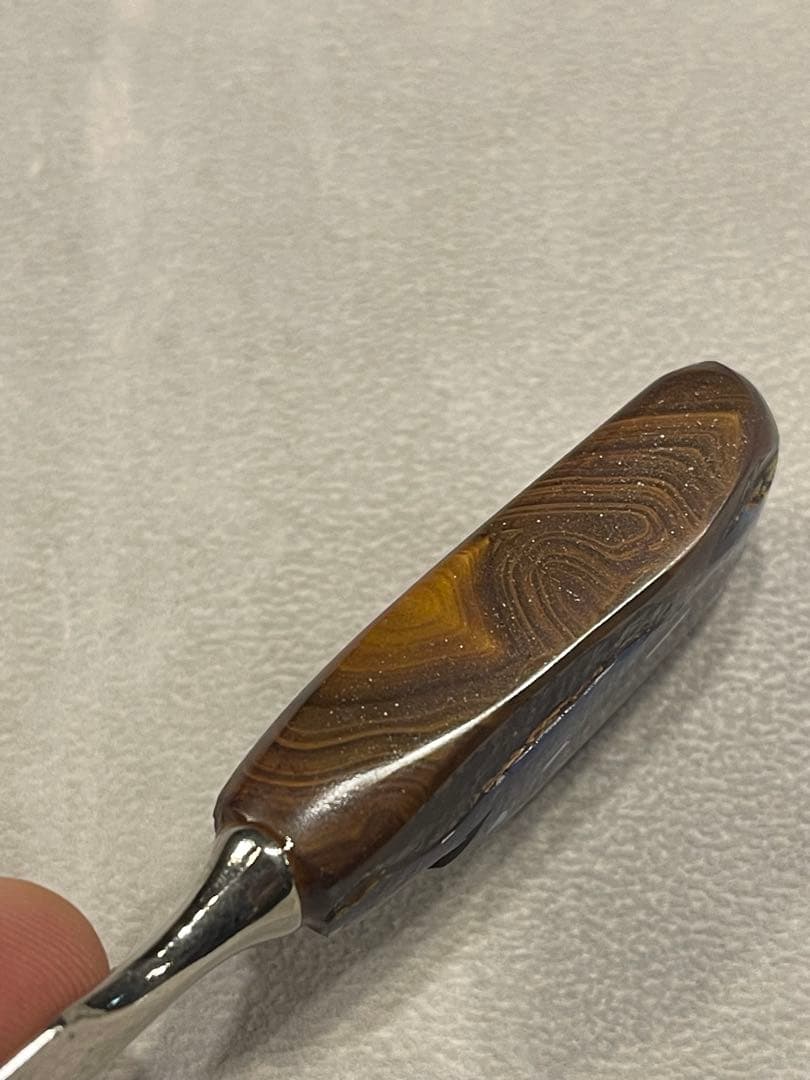 ビンテージ ボルダーオパール ペーパーナイフ レターオープナー OPAL