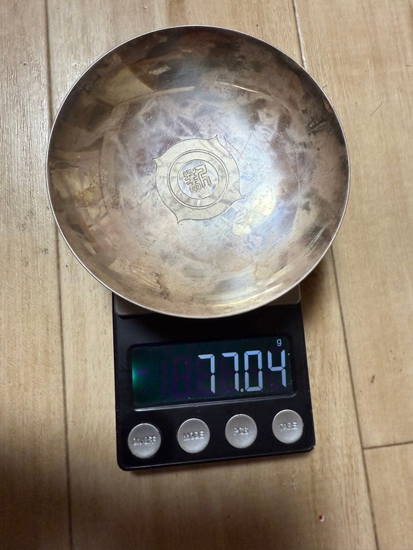 純銀のボウル 770.4g