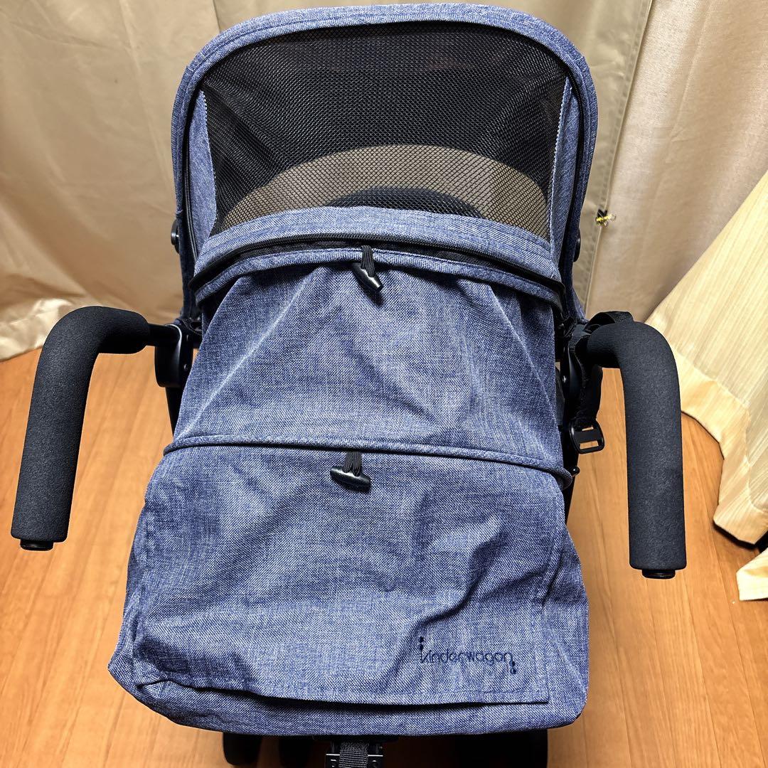 【美品】日本育児 Kinderwagon 二人乗り ベビーカー HOP 2019
