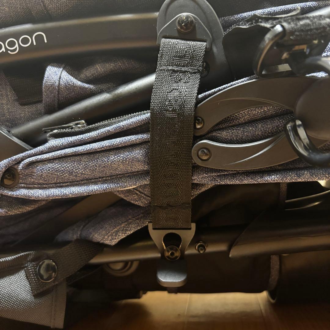 【美品】日本育児 Kinderwagon 二人乗り ベビーカー HOP 2019