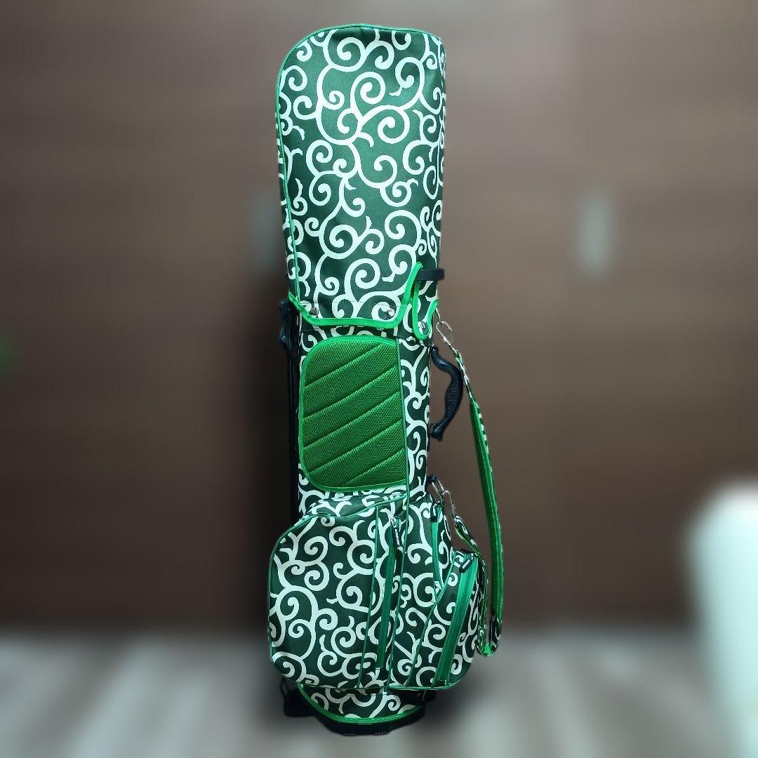 ふぁっく　AZROF アズロフ スタンド キャディバッグ 唐草模様