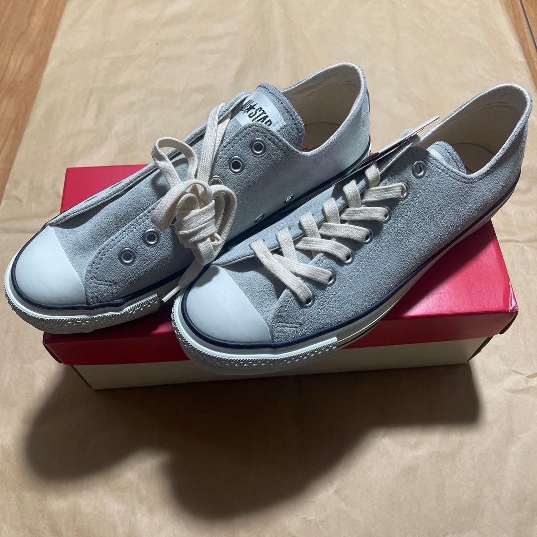 未使用品　コンバース オールスター　AS J OX グレー スニーカー