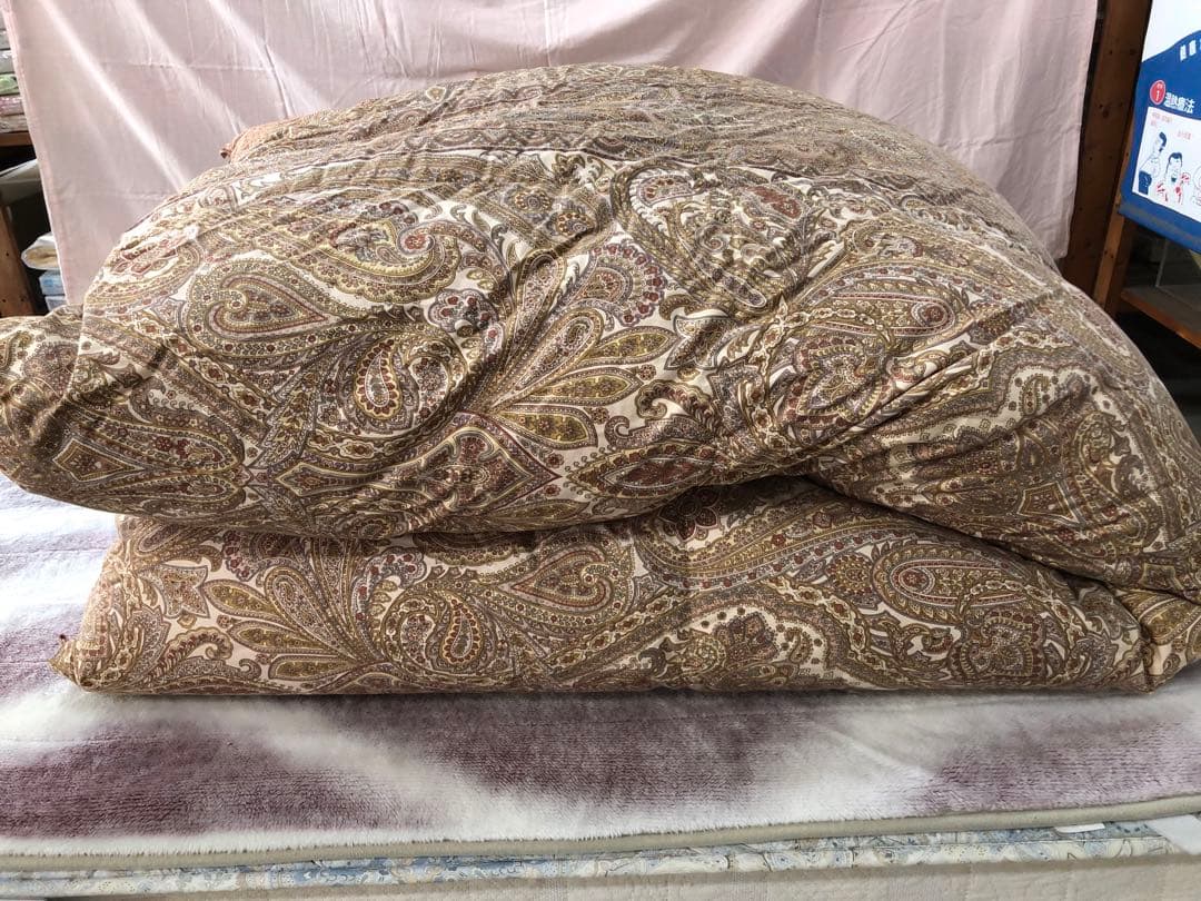 早い者勝ち！高級羽毛掛け布団シングル　ホワイトグースダウン93%