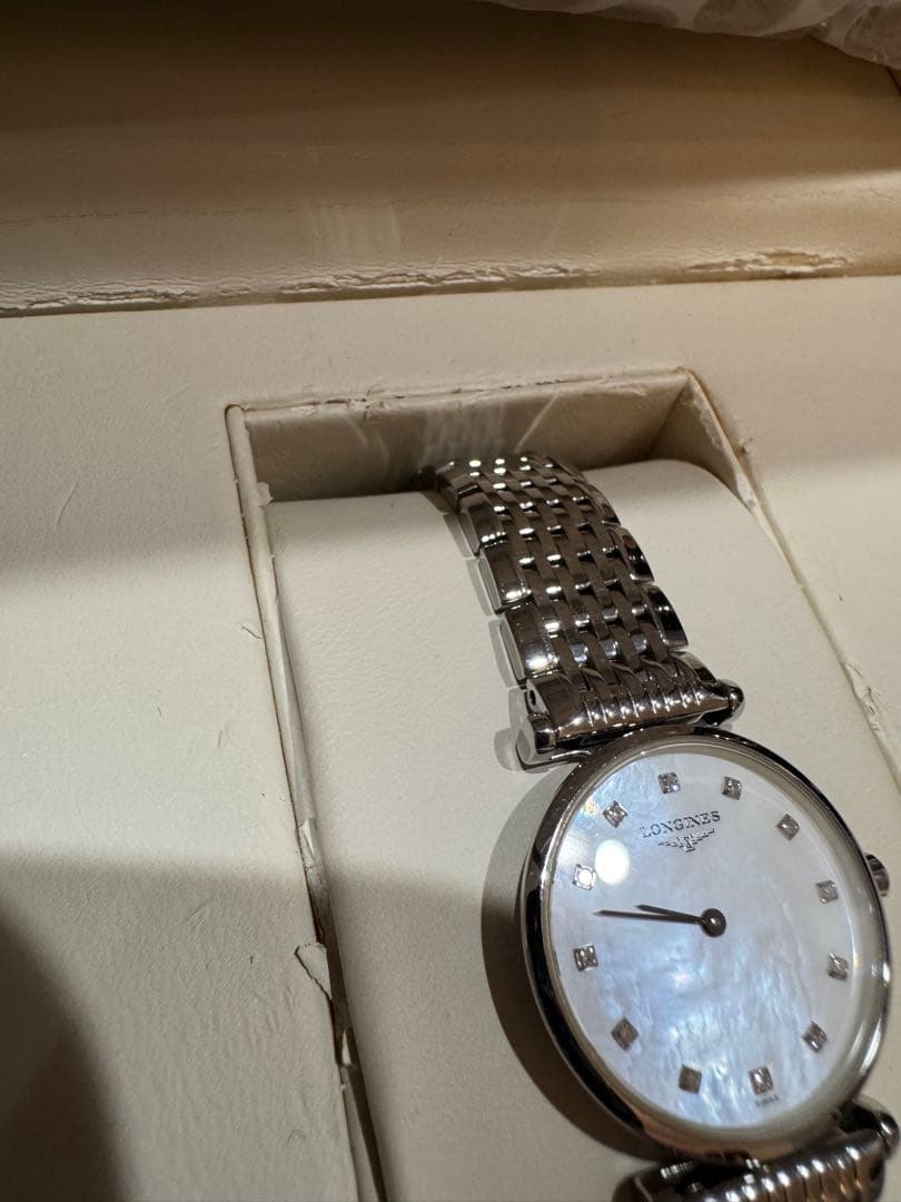 美品　LONGINE 腕時計 グランドクラシック ダイヤ シェル文字盤　稼働