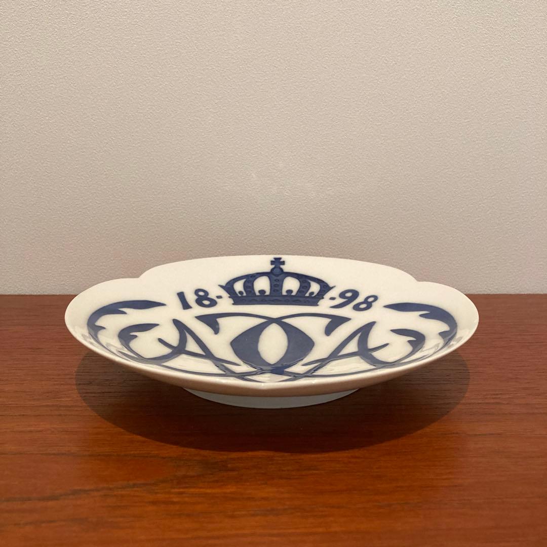 北欧ヴィンテージ　ロイヤルコペンハーゲン　記念プレート　1898年イヤープレート