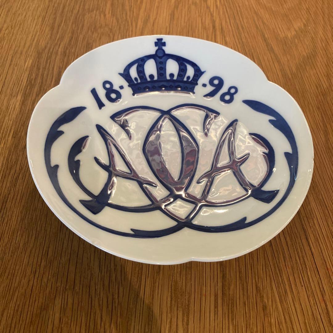 北欧ヴィンテージ　ロイヤルコペンハーゲン　記念プレート　1898年イヤープレート
