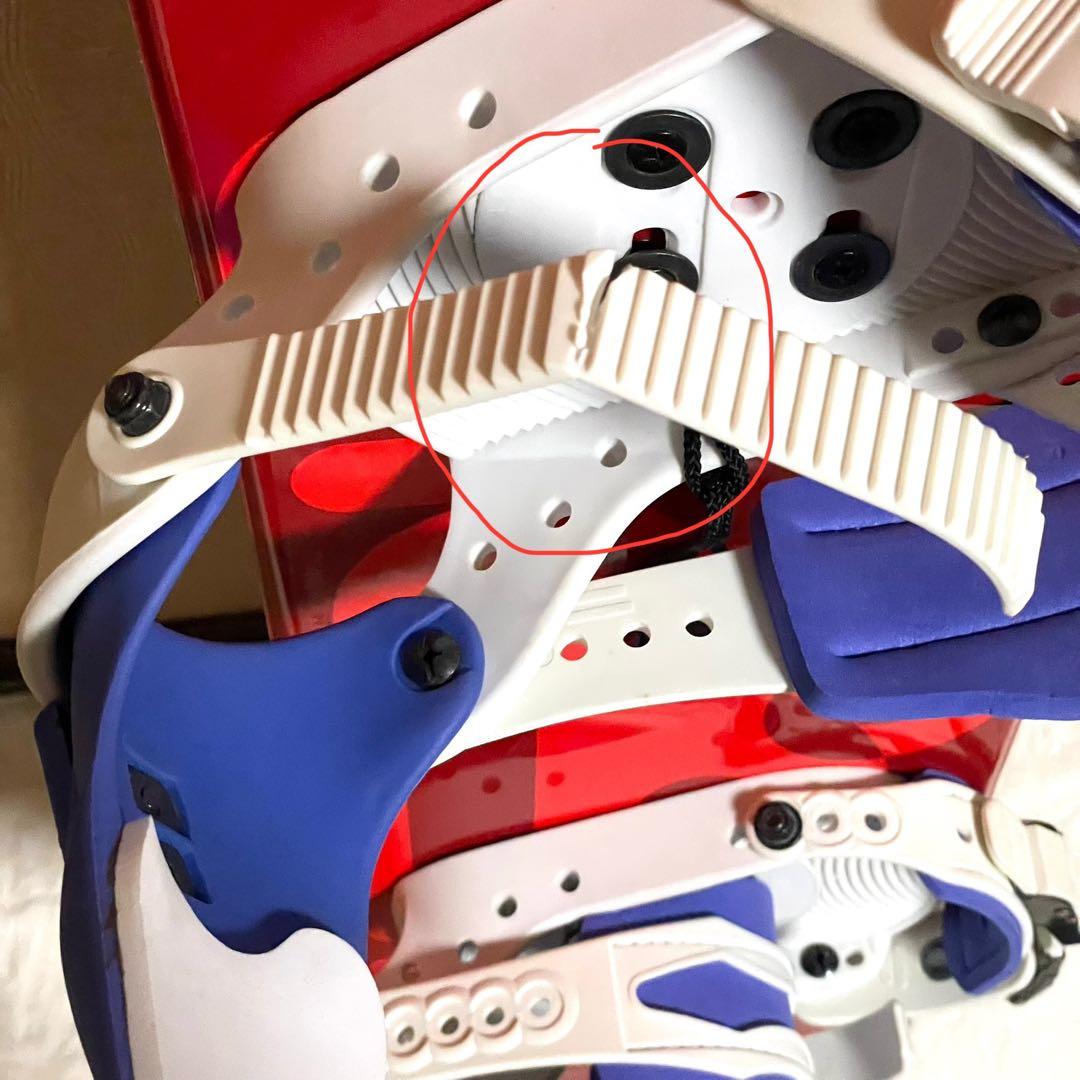 【訳あり特価】キッズ用スノーボードビィンディングセット SALOMON115cm