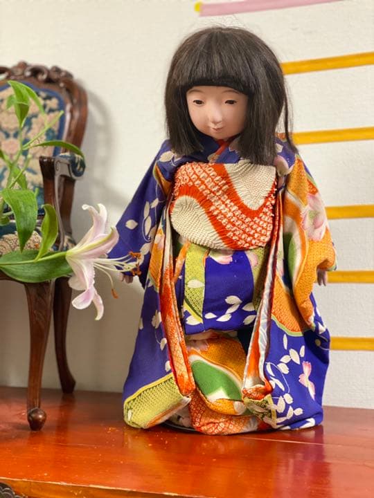 音羽    市松人形　　　　　　2020810  ま