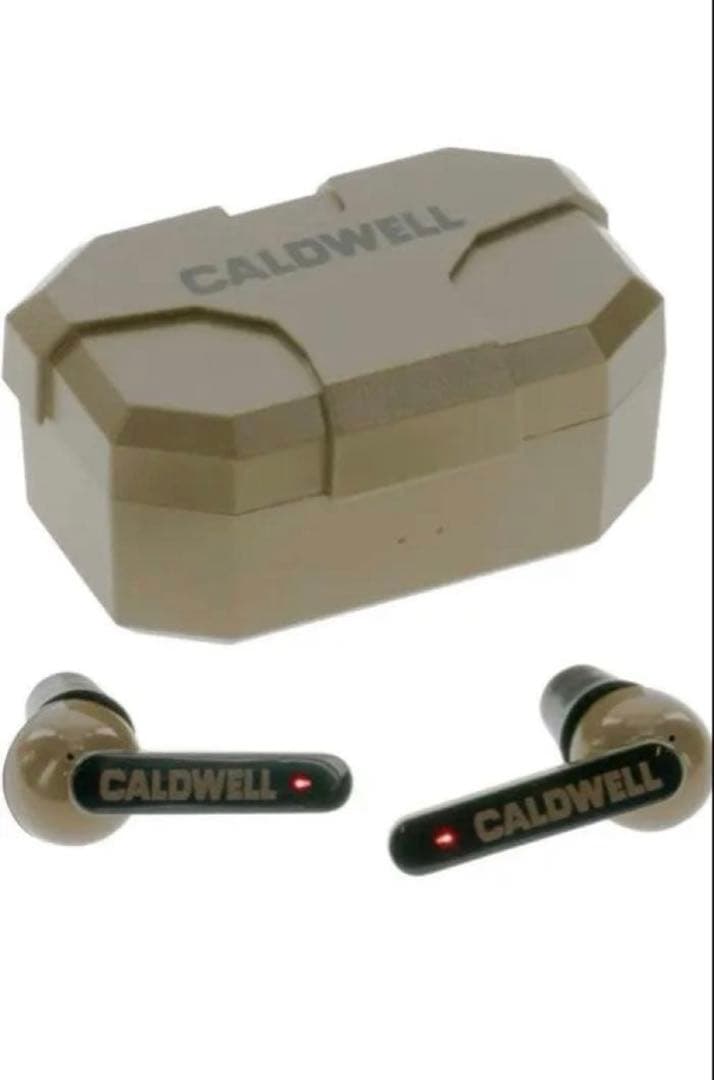 CALDWELL E-MAX SHOTS イヤホン、耳栓 充電ケース付き