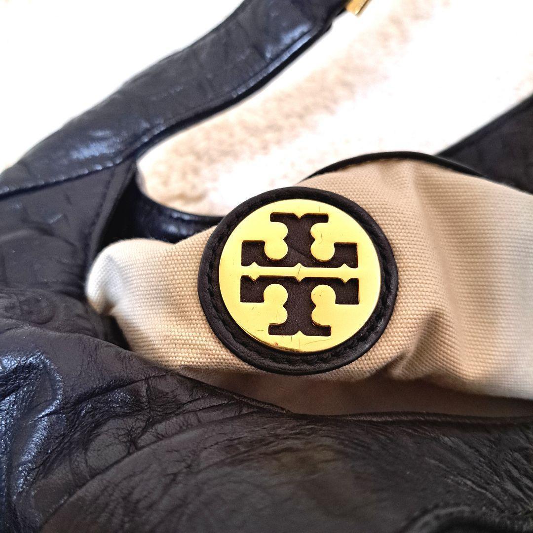 トリーバーチTory Burchトートバッグ　ハンドバッグ　レザー本革ブラック