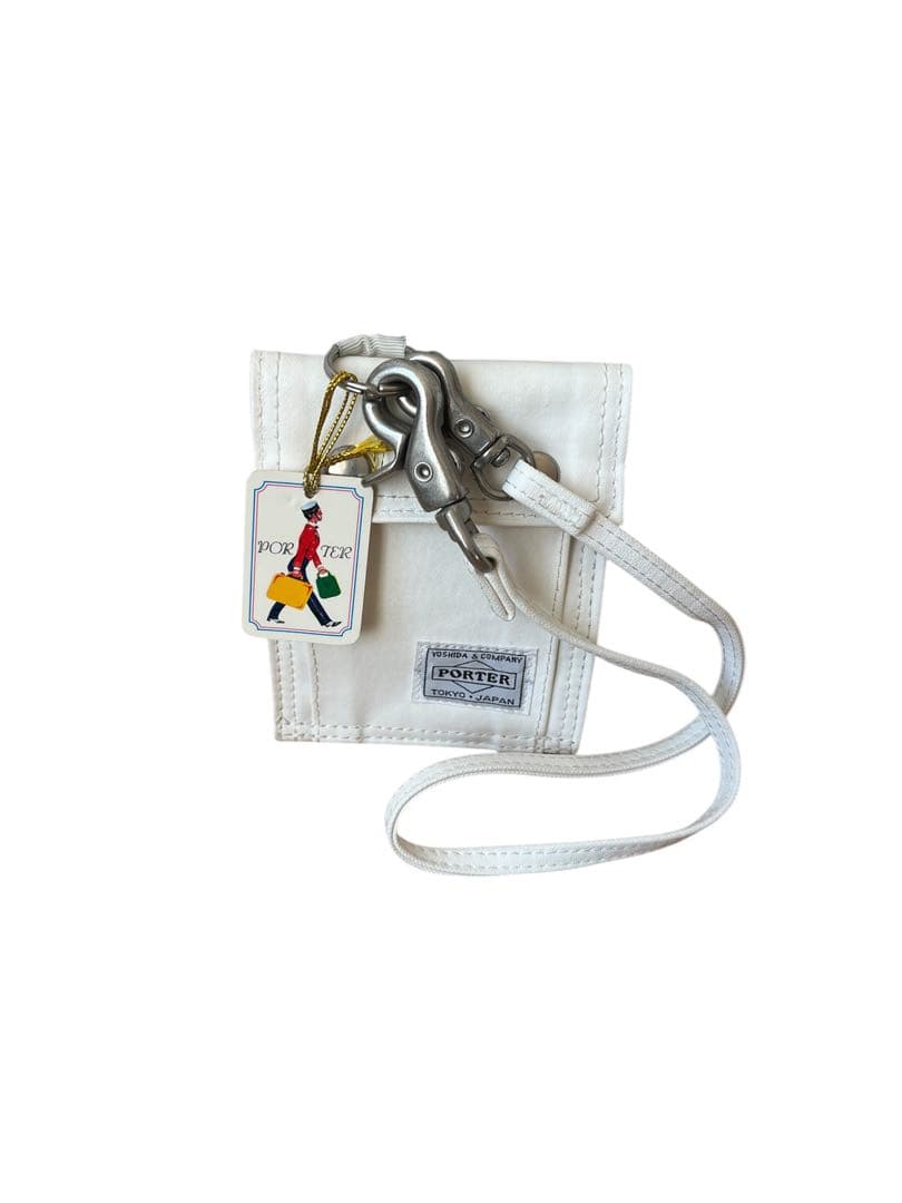 (新品未使用）ポーター フリースタイル ウォレット 吉田カバン 二折り ホワイト