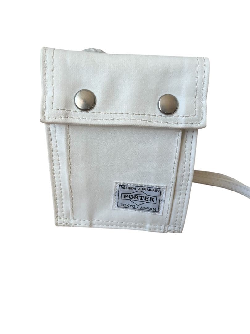 (新品未使用）ポーター フリースタイル ウォレット 吉田カバン 二折り ホワイト