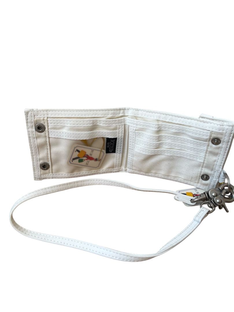 (新品未使用）ポーター フリースタイル ウォレット 吉田カバン 二折り ホワイト