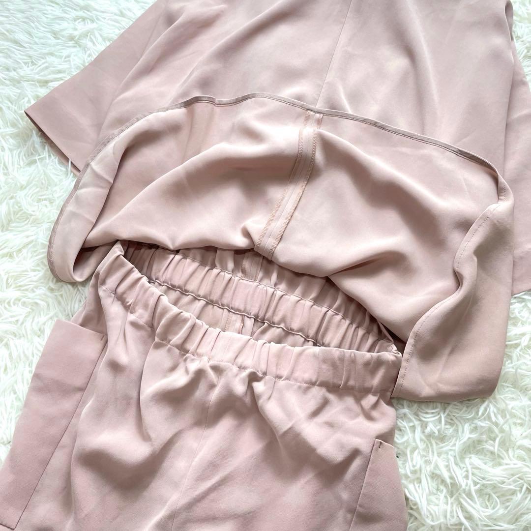 高級感✨ebure エブール オールインワン ピンク ジャンプスーツ 36 近年