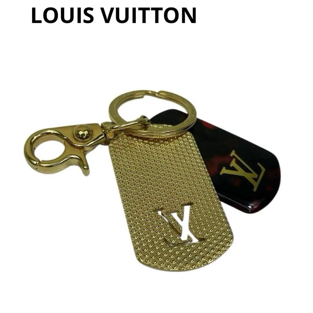 極美品‼️ ルイヴィトン　キーリング　ビジュー　サック　モノグラモフラージュ