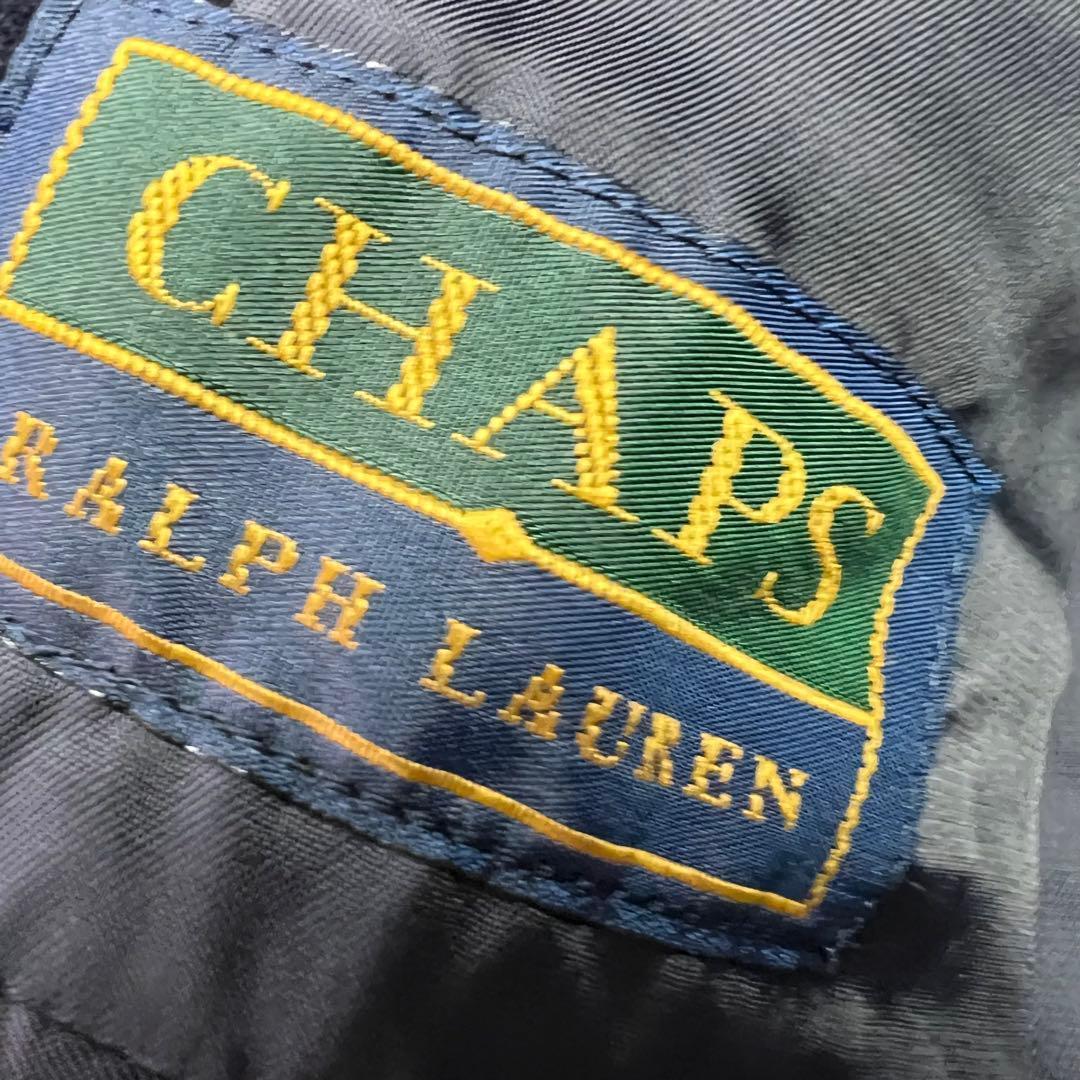 極美品　ラルフローレン　チェスターコート　ダブル　ネイビー　ウール　A5