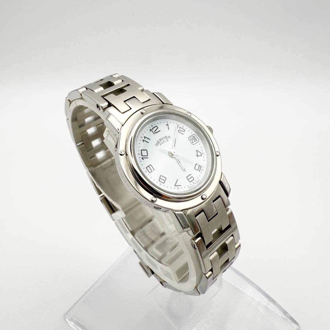 993☆超美品☆ HERMES エルメス CL4.210 白 保証書