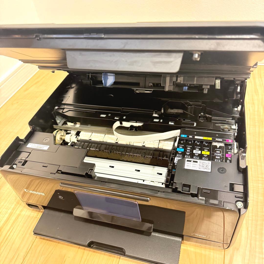 【美品】　Canon キャノン　TS8130 プリンター　総印刷数10枚
