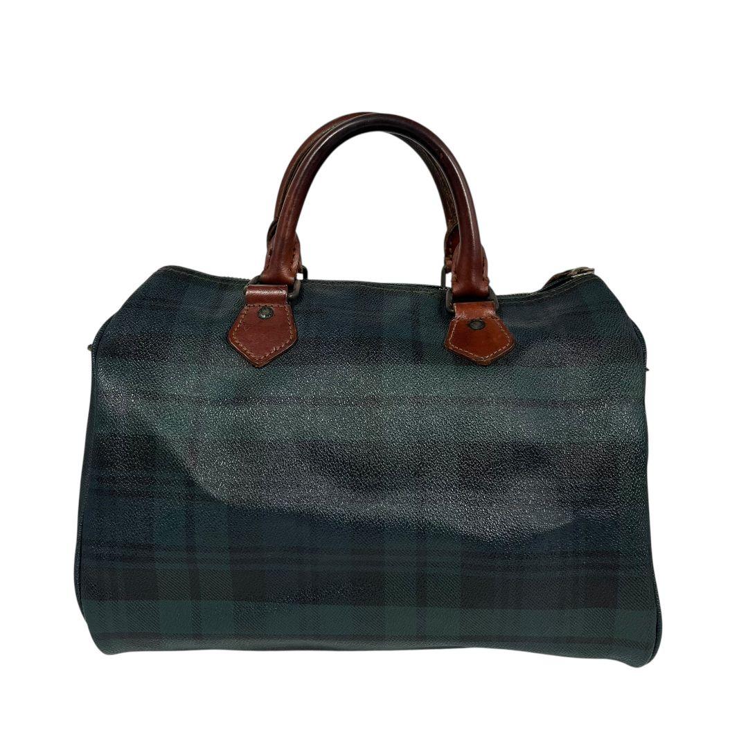 美品　POLO RALPH LAUREN　ブラックウォッチミニボストンバッグ