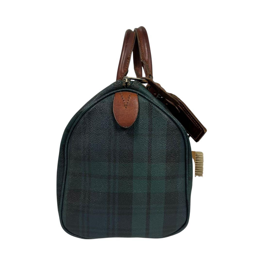 美品　POLO RALPH LAUREN　ブラックウォッチミニボストンバッグ