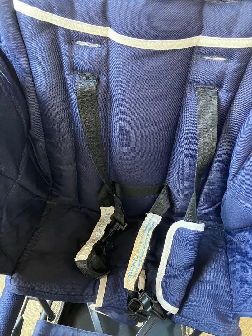 kinderwagon 2人乗ベビーカー DUO シティHOP ネイビー