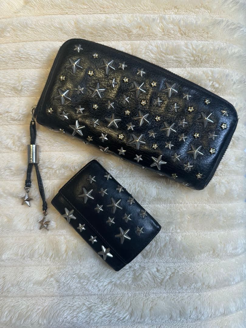 【引っ越し整理中】Jimmy Choo 長財布 キーケース