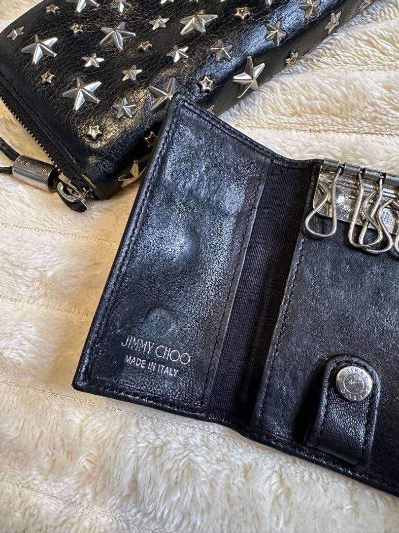 【引っ越し整理中】Jimmy Choo 長財布 キーケース