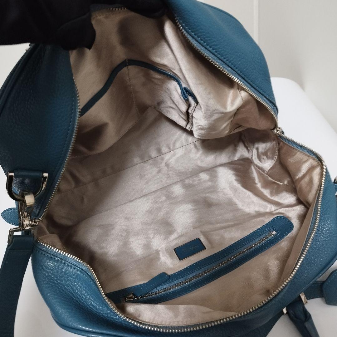 美品☆　NAGATANI 2WAY　ボストンバッグ　ショルダーバッグ　レザー