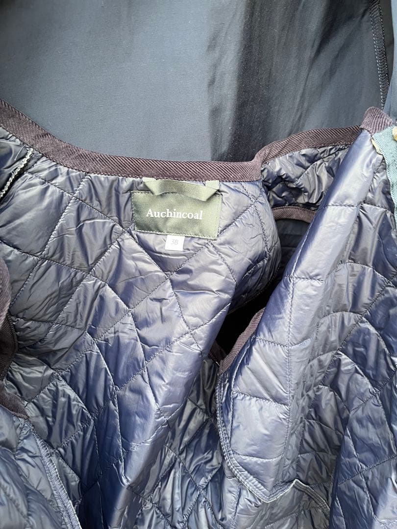 新品未使用/イギリス製/ネイビーコート/38/