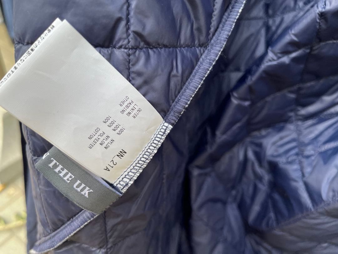新品未使用/イギリス製/ネイビーコート/38/
