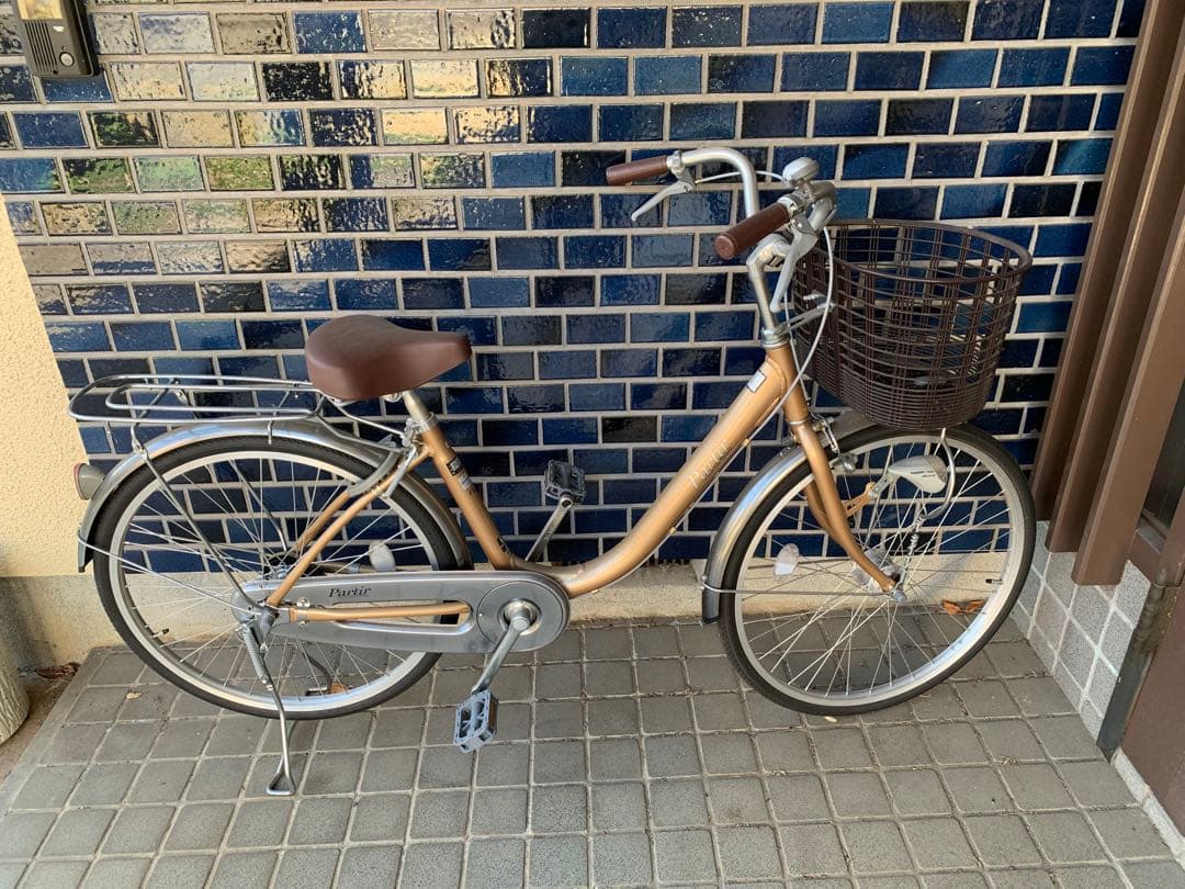 【美品】ママチャリ 自転車 パルティエール24HD 24インチ 変速なし