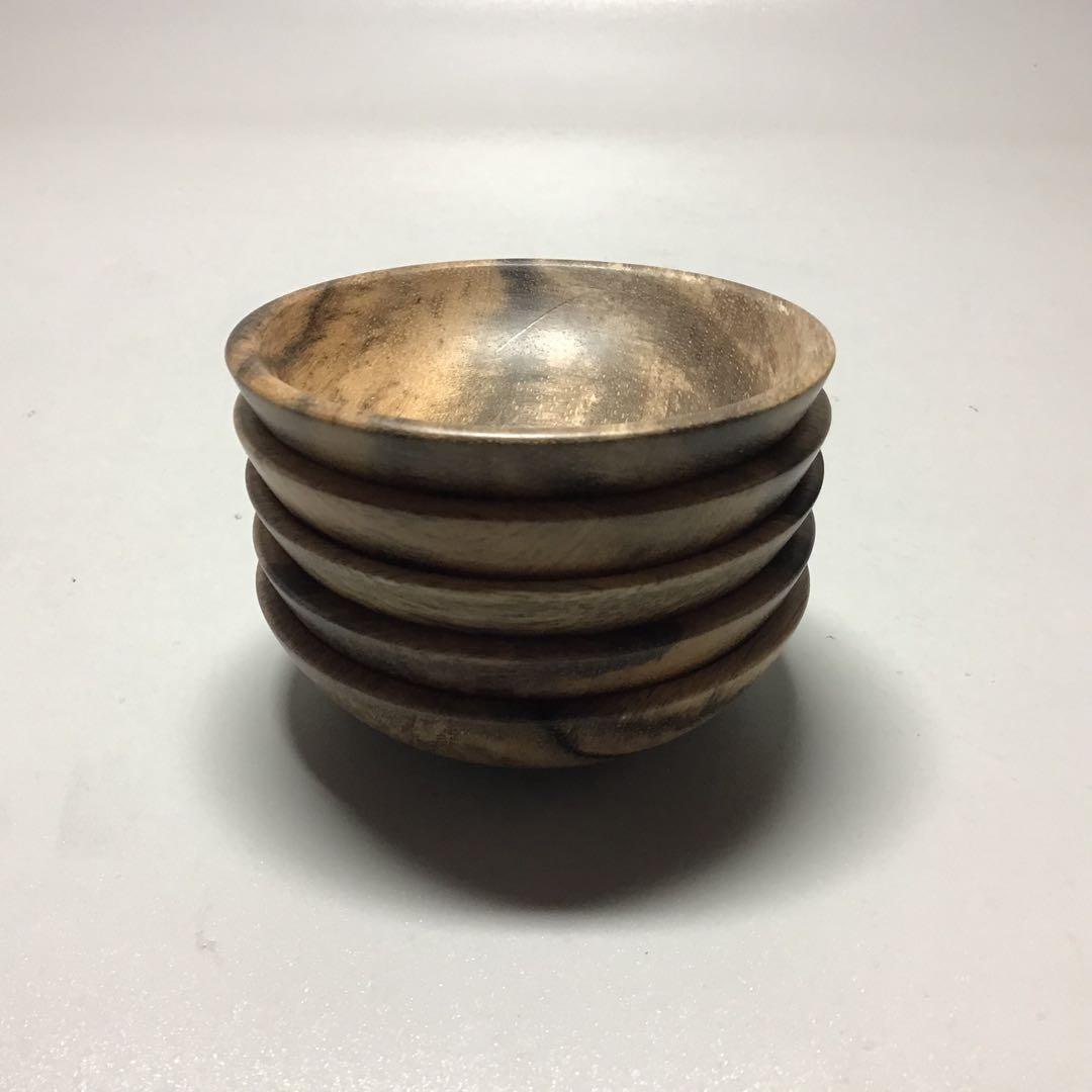 黒柿　小鉢　小皿