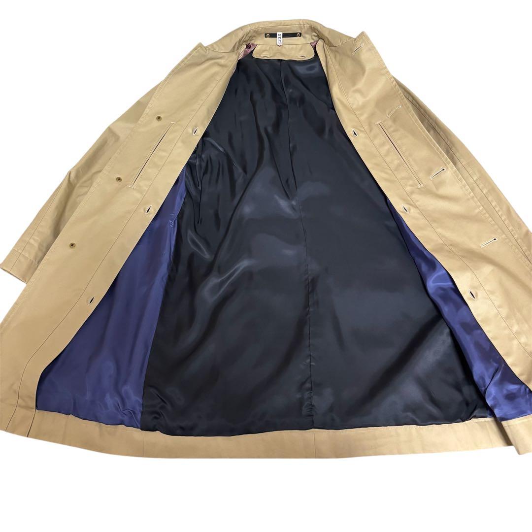 Paul Smith ポールスミス ステンカラーコート ベージュ ライナー付き