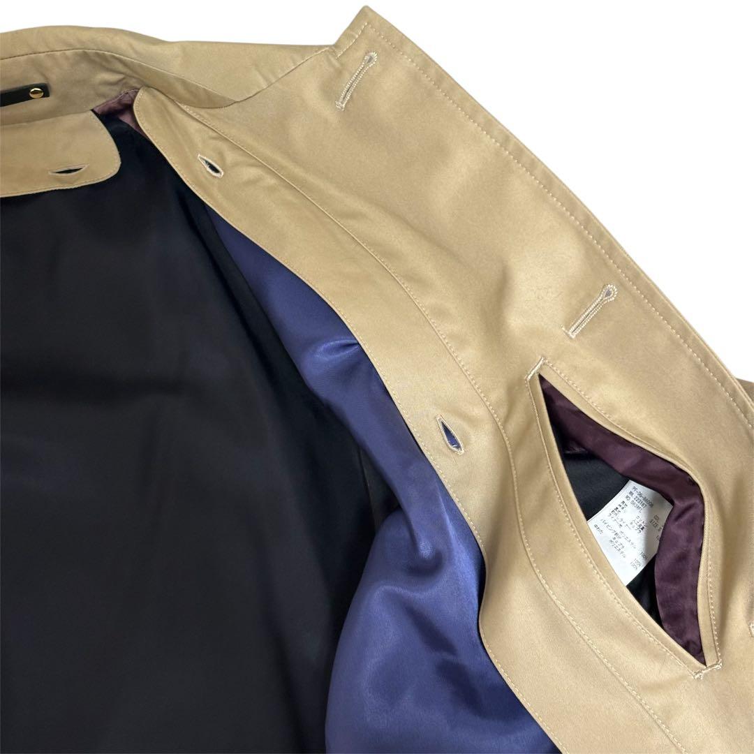 Paul Smith ポールスミス ステンカラーコート ベージュ ライナー付き