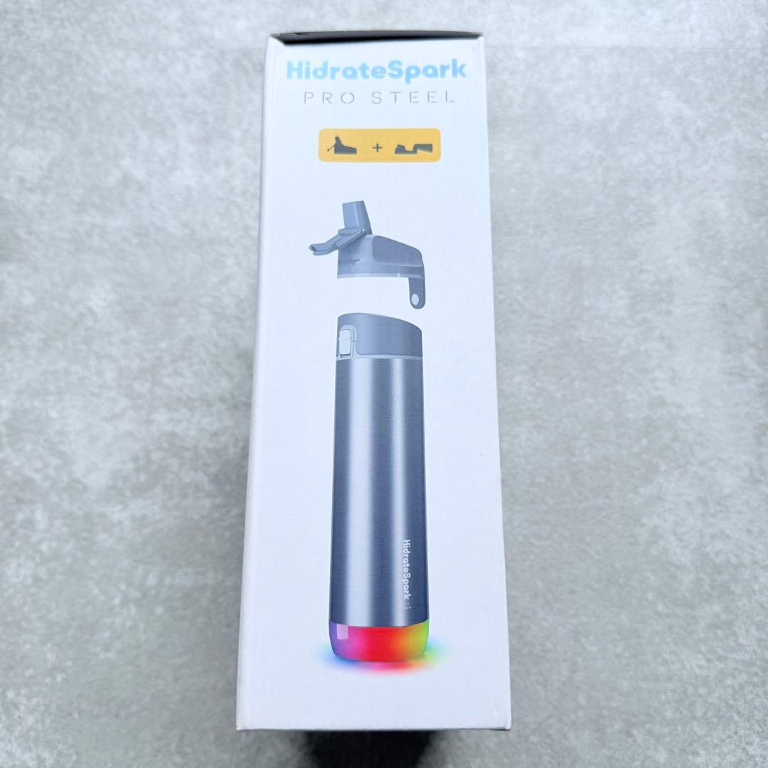 【未開封】APPLE HidrateSpark PRO STEEL シルバー