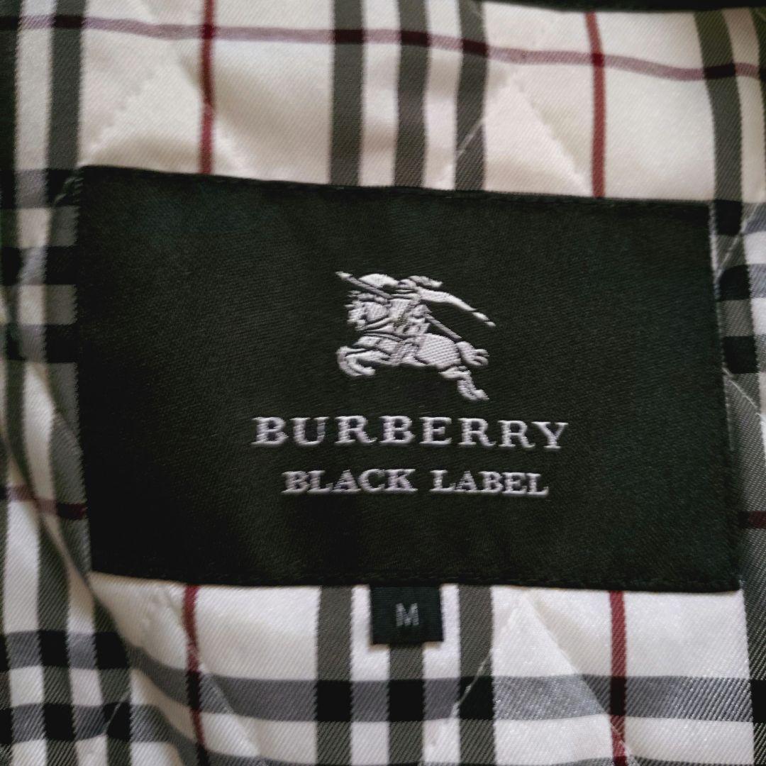 極美 希少Mサイズ バーバリーブラックレーベル　ステンカラーコート　ライナー付き