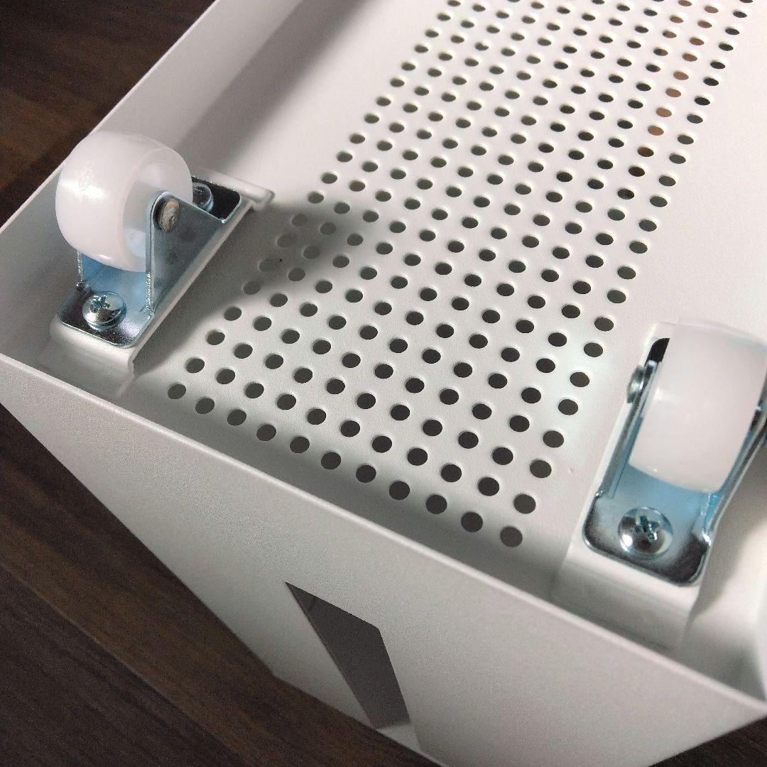 Tower　山崎実業　キャスター付ケーブル収納ラック