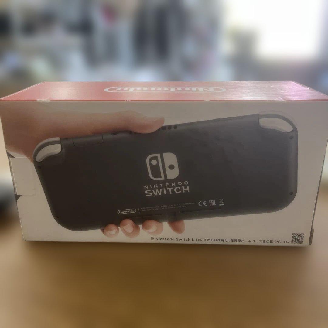 415 Nintendo Switch Lite グレー 本体　充電器付き