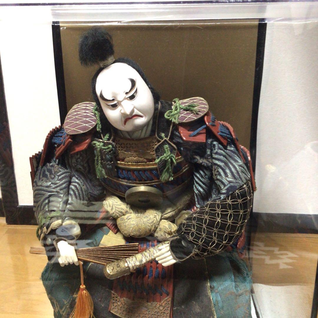 武者人形　五月人形　加藤清正　骨董　アンティーク　江戸　明治　武士　武将　侍