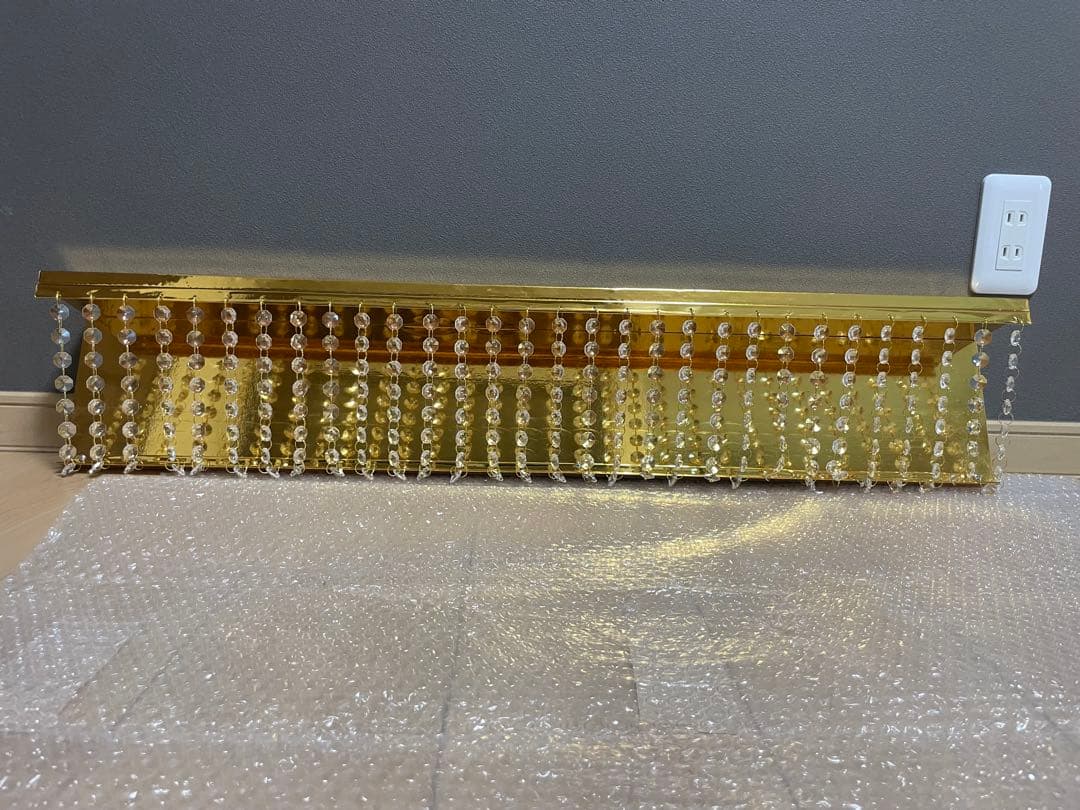 シャンデリア　自作品　調光機　電球　スイッチ付