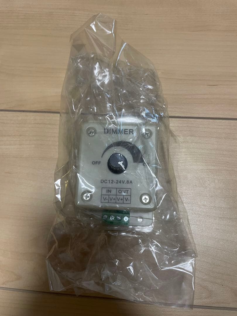 シャンデリア　自作品　調光機　電球　スイッチ付