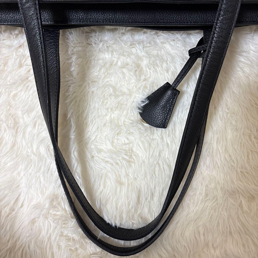 極美品　aniary アニアリ　トートバッグ　シボ革レザー　ビジネスバッグ　A4