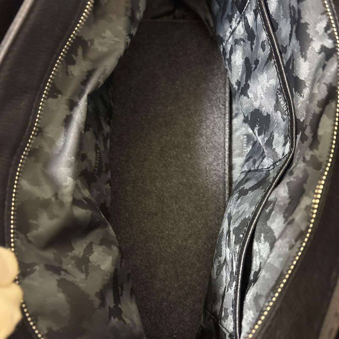 極美品　aniary アニアリ　トートバッグ　シボ革レザー　ビジネスバッグ　A4