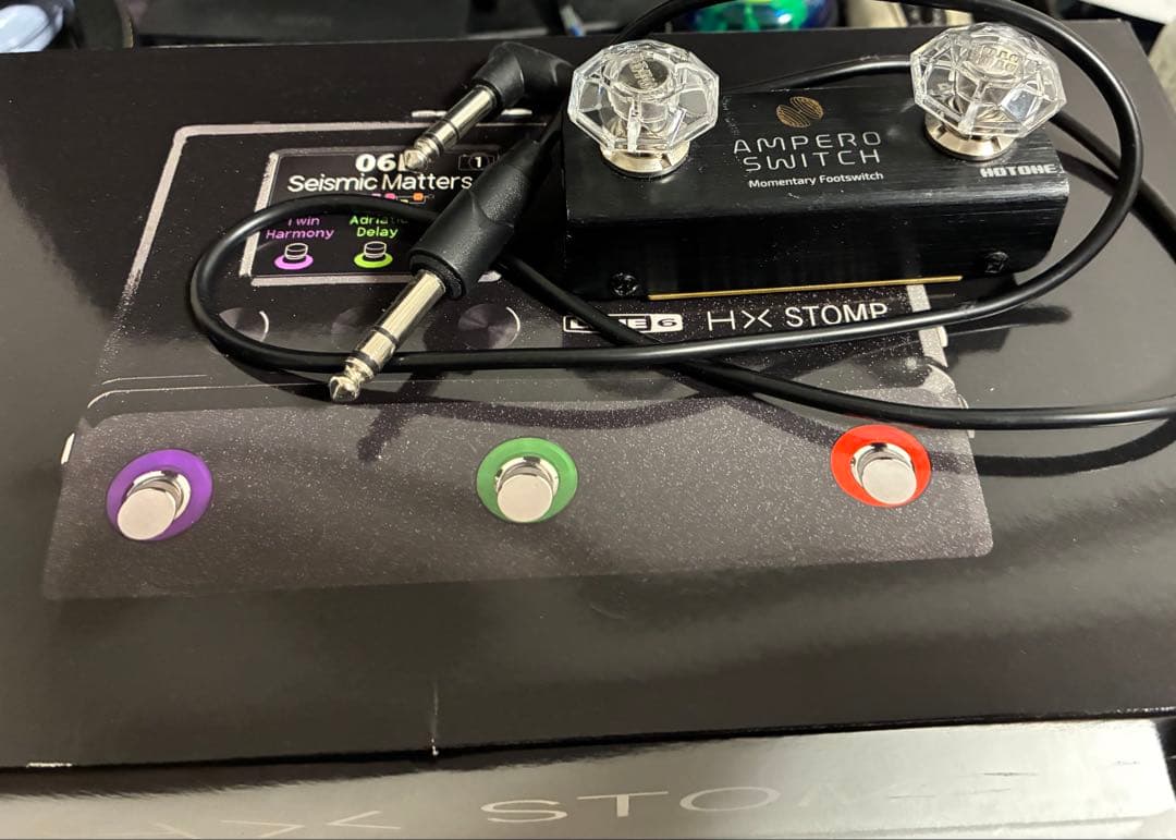 LINE 6 HX STOMP 【拡張スイッチ付】
