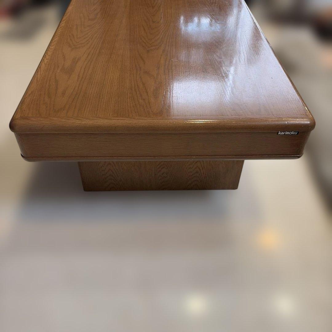 karimoku 木目調 ダイニングテーブル 引取り限定